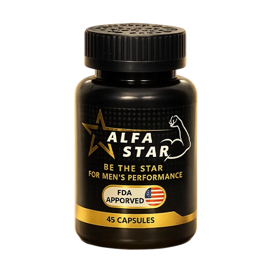 Alfa Star — كبسولات لدعم صحة الرجل
